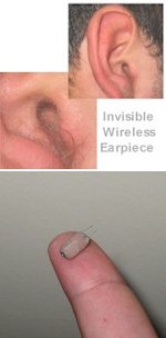 Invisible Wireless Earpiece