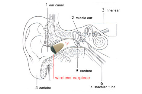 earpiece-in-ear